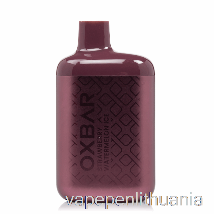 Oxbar The Fox 7000 Vienkartinis Braškių Arbūzo Ledo Vape Skystis